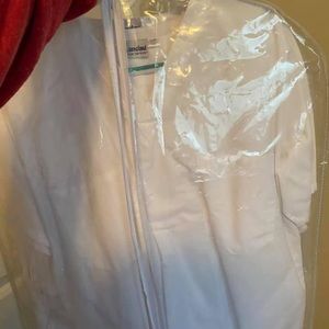 White scrub bottoms NWOT